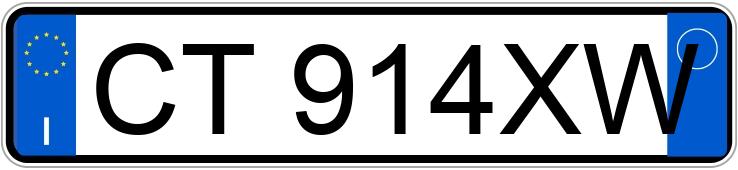 Numer rejestracyjny CT914XW posiada CITROEN C3 1a serie