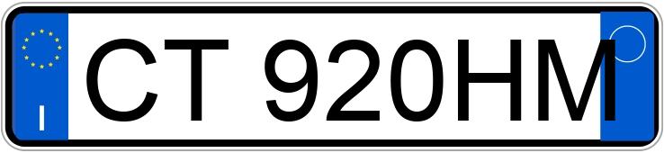 Numer rejestracyjny CT920HM posiada RENAULT Modus 1a serie