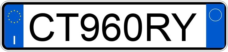 Numer rejestracyjny CT960RY posiada FIAT Punto 3a serie