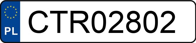 Numer rejestracyjny CTR 02802 posiada AUDI A6 - CTR02802