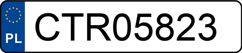 Numer rejestracyjny CTR 05823 posiada VOLKSWAGEN POLO - CTR05823