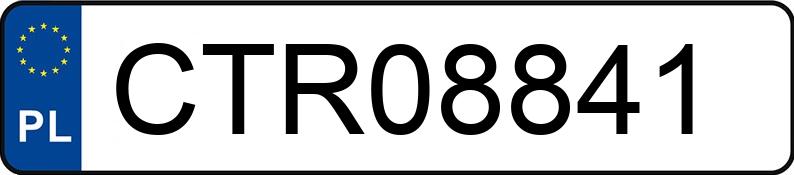 Numer rejestracyjny CTR 08841 posiada VOLKSWAGEN Transporter T4 SD MR`96 2.7t Transporter T4 SD MR`96 2.7t - CTR08841