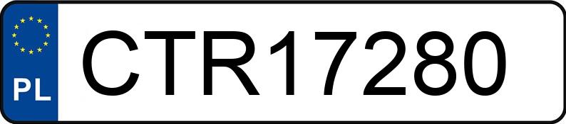 Numer rejestracyjny CTR 17280 posiada PEUGEOT 5008 HDI MR`14 E6 Allure 120 - CTR17280 Numer rejestracyjny CTR 17280 posiada PEUGEOT 5008 HDI MR`14 E6 Allure 120 - CTR17280
