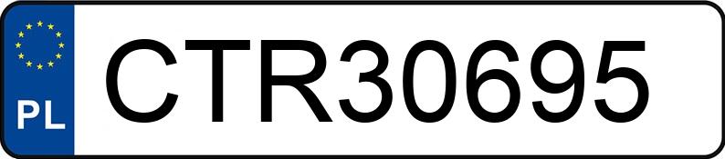 Numer rejestracyjny CTR 30695 posiada OPEL MOVANO - CTR30695