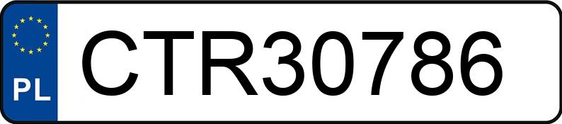 Numer rejestracyjny CTR 30786 posiada VOLKSWAGEN Transporter T5 GP BiTDI MR`10 E5 3.0t Transporter T5 GP BiTDI MR`10 E5 3.0t - CTR30786