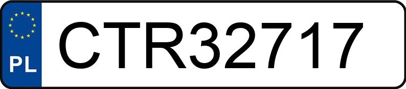 Numer rejestracyjny CTR 32717 posiada BMW X5 Diesel MR`14 E6 F15 xDrive30d Step - CTR32717