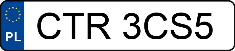 Numer rejestracyjny CTR 3CS5 posiada VOLKSWAGEN Golf IV Variant 1.9 TDI MR`97 E3 Trendline - CTR3CS5