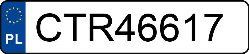 Numer rejestracyjny CTR 46617 posiada VOLKSWAGEN Jetta GP 2.0 TDI-CR MR`15 E6 Trendline - CTR46617