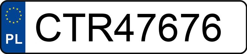Numer rejestracyjny CTR 47676 posiada SKODA FABIA - CTR47676