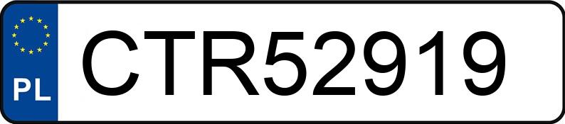 Numer rejestracyjny CTR 52919 posiada LADA Niva 1.7 MR`11 E5 21214 - CTR52919