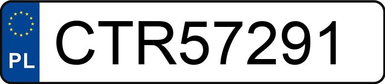 Numer rejestracyjny CTR 57291 posiada MERCEDES-BENZ C 250 - CTR57291