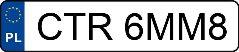 Numer rejestracyjny CTR 6MM8 posiada FIAT Ducato 40 2.2 M-jet Kat. E4 4.0t Ducato 40 2.2 M-jet Kat. E4 4.0t - CTR6MM8