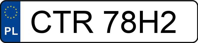 Numer rejestracyjny CTR 78H2 posiada PEUGEOT 406 1.8 Kat. ST Aut. - CTR78H2 Numer rejestracyjny CTR 78H2 posiada PEUGEOT 406 1.8 Kat. ST Aut. - CTR78H2