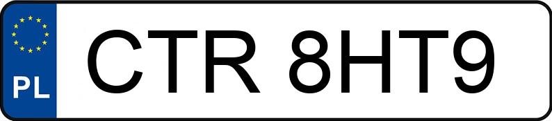 Numer rejestracyjny CTR 8HT9 posiada FORD Focus 2.0 TDCi MR`05 E4 FX Gold - CTR8HT9