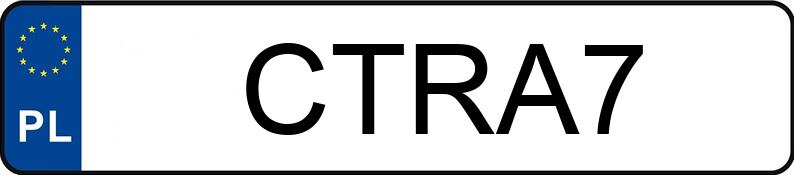 Numer rejestracyjny CTR A7 posiada BOLINDER MUNKTELL VOLVO BV202N - CTRA7