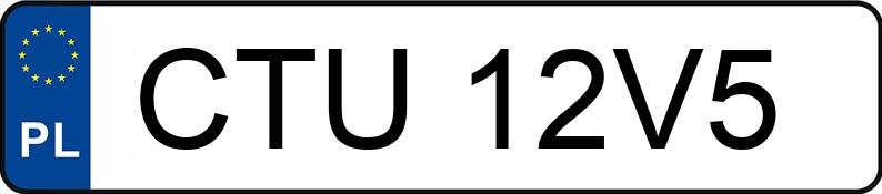 Numer rejestracyjny CTU12V5 posiada BMW 318i Touring Kat. MR`98 E46 318i Touring Kat. MR`98 E46