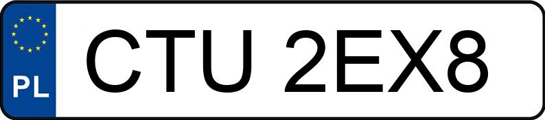 Numer rejestracyjny CTU 2EX8 posiada BMW 318i Kat. MR`98 E46 318i Kat. MR`98 E46 - CTU2EX8