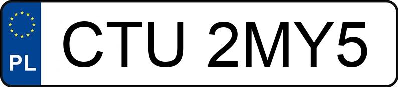 Numer rejestracyjny CTU 2MY5 posiada MERCEDES-BENZ E 200 Kat. 124 E 200 - CTU2MY5