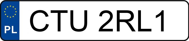 Numer rejestracyjny CTU 2RL1 posiada MERCEDES-BENZ SPRINTER - CTU2RL1 Numer rejestracyjny CTU 2RL1 posiada MERCEDES-BENZ SPRINTER - CTU2RL1