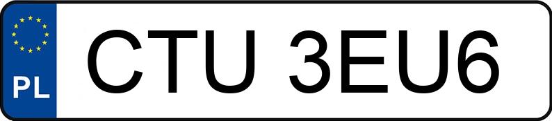 Numer rejestracyjny CTU 3EU6 posiada MERCEDES-BENZ C 200 CDI - CTU3EU6