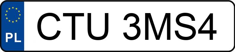 Numer rejestracyjny CTU 3MS4 posiada TOYOTA Yaris 1.33 MR`11 E5 Prestige - CTU3MS4 Numer rejestracyjny CTU 3MS4 posiada TOYOTA Yaris 1.33 MR`11 E5 Prestige - CTU3MS4