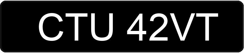 Il numero di registrazione CTU 42VT ha FSM-BIELSKO BIAŁA POLSKI FIAT 126P - CTU42VT