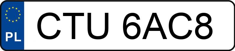 Die Registrierungsnummer CTU 6AC8 hat PEUGEOT BOXER - CTU6AC8