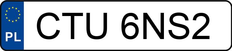 Numer rejestracyjny CTU 6NS2 posiada FORD Tourneo Connect 1.5 TDCi MR`14 E6 2.0t Trend - CTU6NS2