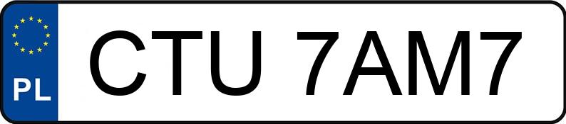 Numer rejestracyjny CTU 7AM7 posiada SMART Smart Forfour MR`04 E3 Pulse - CTU7AM7