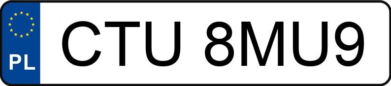 Numer rejestracyjny CTU 8MU9 posiada TOYOTA TOYOTA AYGO X - CTU8MU9