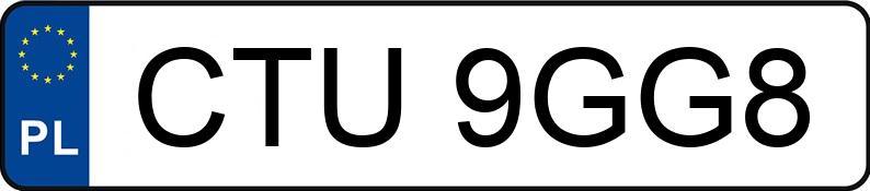 Numer rejestracyjny CTU 9GG8 posiada RENAULT ESPACE - CTU9GG8