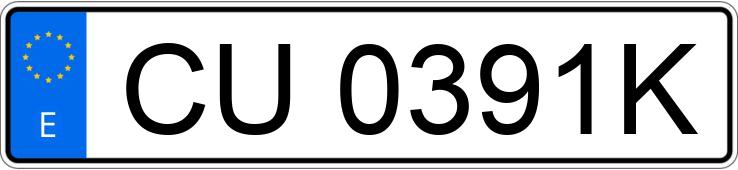 Numer rejestracyjny CU0391K posiada RENAULT EXPRESS