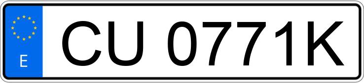 Numer rejestracyjny CU0771K posiada VOLKSWAGEN PASSAT