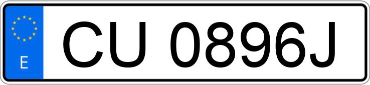 Numer rejestracyjny CU0896J posiada FORD TRANSIT