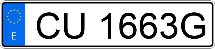 Numer rejestracyjny CU1663G posiada FORD ESCORT