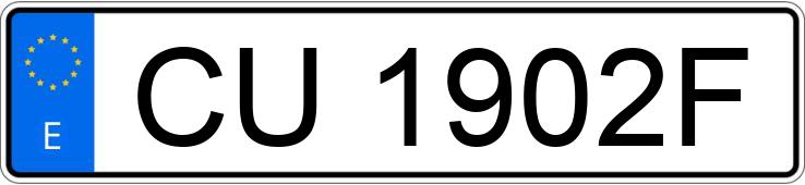 Numer rejestracyjny CU1902F posiada YAMAHA XV 535 VIRAGO