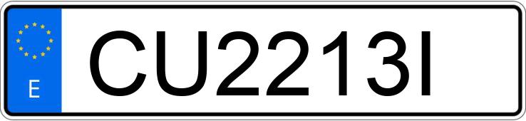 Numer rejestracyjny CU2213I posiada FORD SCORPIO