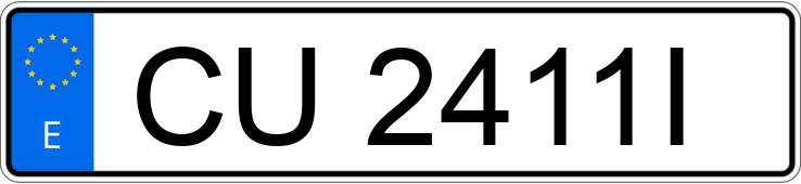 Die Registrierungsnummer CU2411I hat VOLVO 460