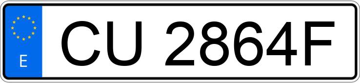 Numer rejestracyjny CU2864F posiada RENAULT 5