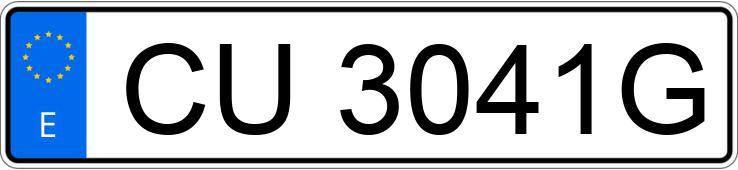 Numer rejestracyjny CU3041G posiada AUDI 100