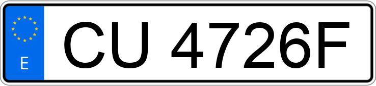 Numer rejestracyjny CU4726F posiada NISSAN TRADE
