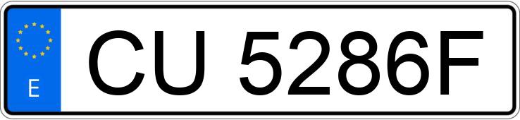 Numer rejestracyjny CU5286F posiada FORD ESCORT