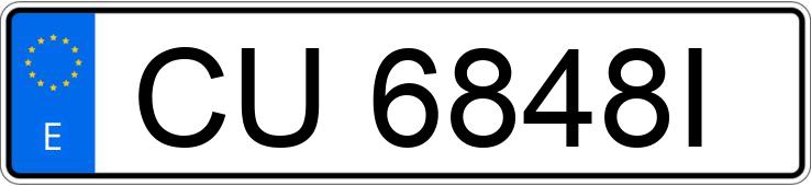 Numer rejestracyjny CU6848I posiada NISSAN TRADE