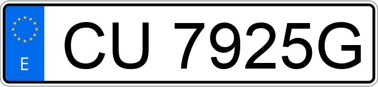 Numer rejestracyjny CU7925G posiada LADA NIVA