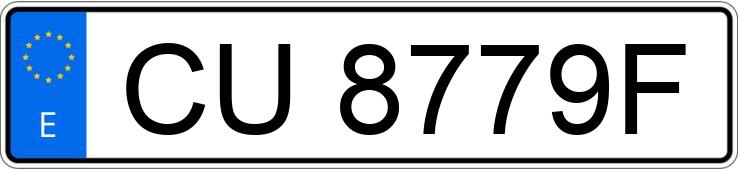 Numer rejestracyjny CU8779F posiada MERCEDES MB-120