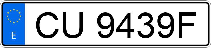 Numer rejestracyjny CU9439F posiada BMW SERIE 3 E30 316S
