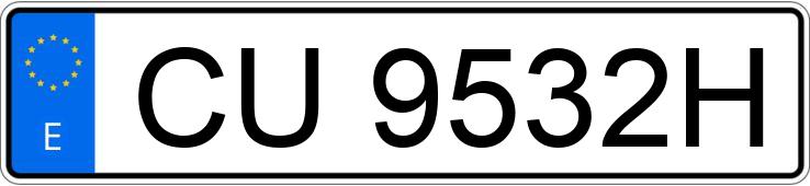 Numer rejestracyjny CU9532H posiada ROVER 214