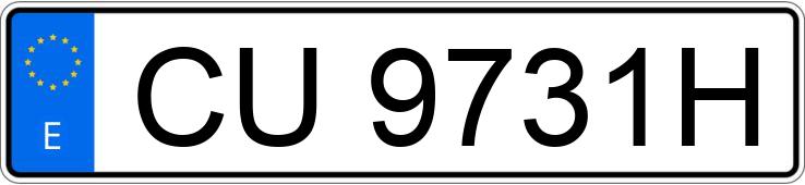 Numer rejestracyjny CU9731H posiada PEUGEOT BOXER