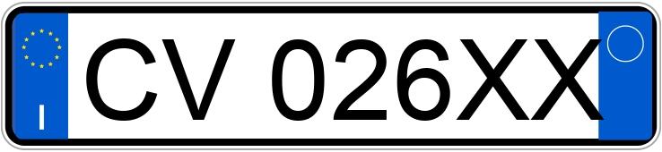 Numer rejestracyjny CV026XX posiada MERCEDES Classe A Numer rejestracyjny CV026XX posiada MERCEDES Classe A