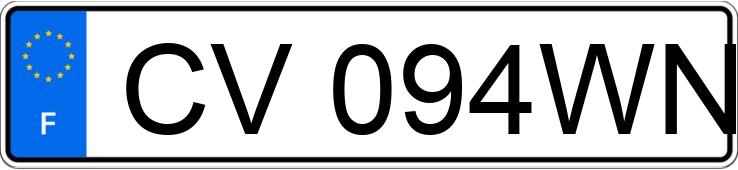 Numer rejestracyjny CV094WN posiada PEUGEOT J5 1400 D